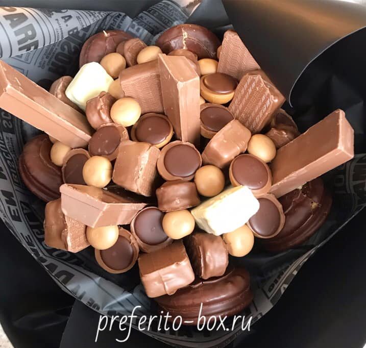 Шоколадный Букет Фото